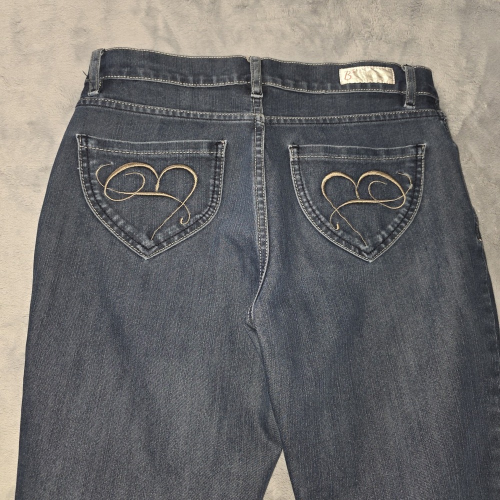 B-Three B3 Bthree Y2K Dark Wash Jeans Size 30W x 28L